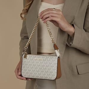 Michaell Korss MD Chain Pouchette Bag With Dust Bag