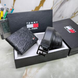 TommyY Hilfgerr pressing belt & wallet