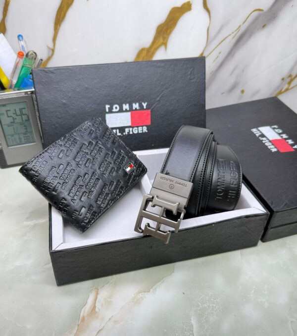 TommyY Hilfgerr pressing belt & wallet - Image 5