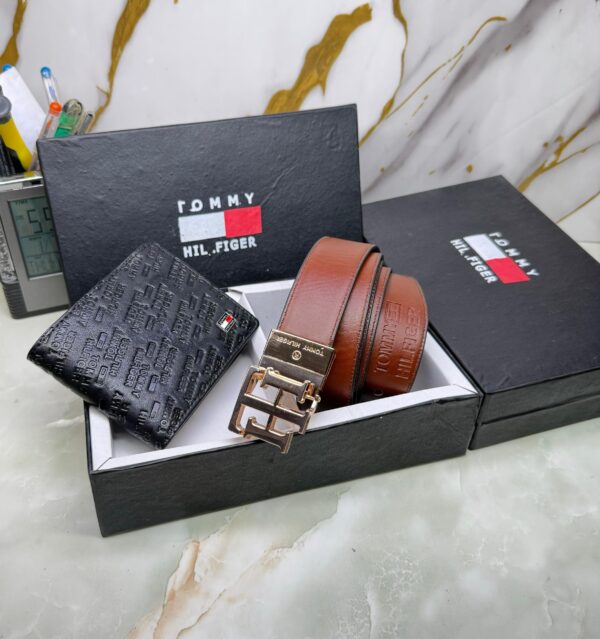TommyY Hilfgerr pressing belt & wallet - Image 11