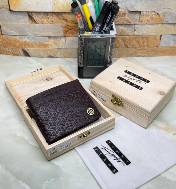 TOMMYY 💯 %leather wallet - Image 3