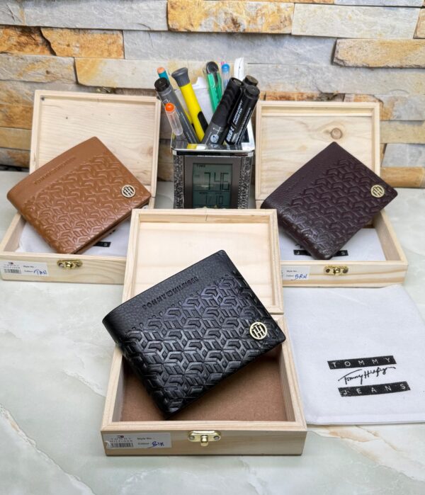 TOMMYY 💯 %leather wallet - Image 2