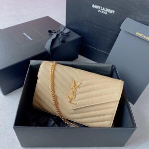 SAINTT LAURENT YSLL CHAIN ENVELOPE BAG