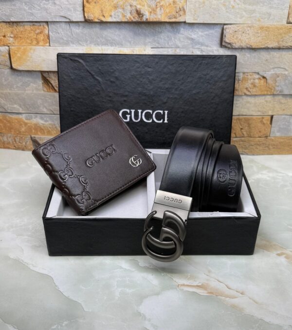 GUCCII pressing belt & wallet - Image 4
