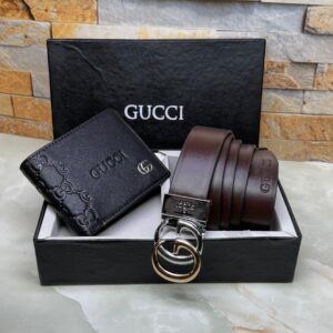 GUCCII pressing belt & wallet
