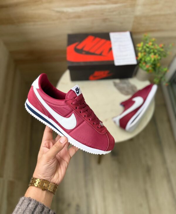 NIKEE CORTEZ NYLON RED - Image 3