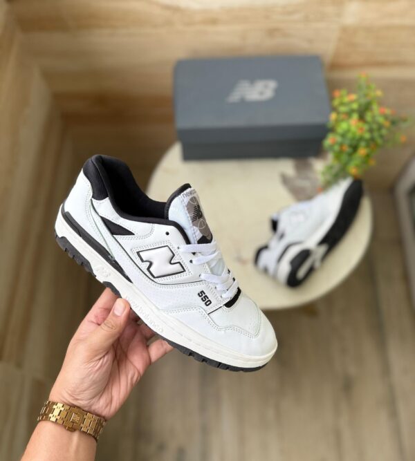 New Balancee 550 WHITE BLACK OREO  - Image 2