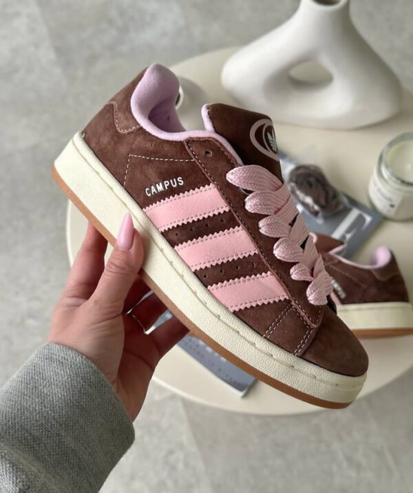 Adidass Campus Brown Pink Women s - Image 2