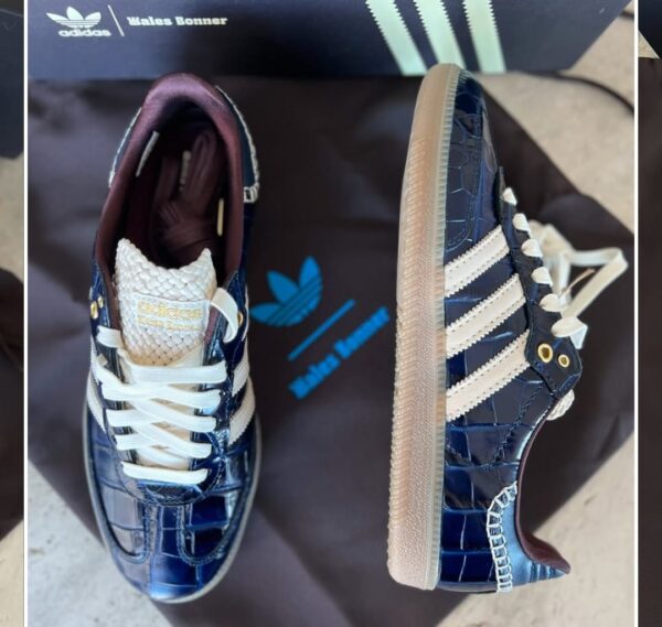 Adidass Samba X Wales Collegiate Navy - Image 2
