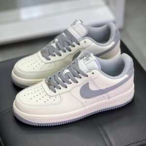Nikee Airforce 1 07 low dark grey white sail
