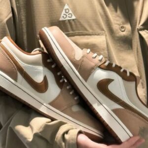 Air Jordann 1 Low SE Hemp Light British Tan Brown