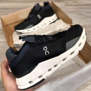 On Cloudd Nova Running Black White