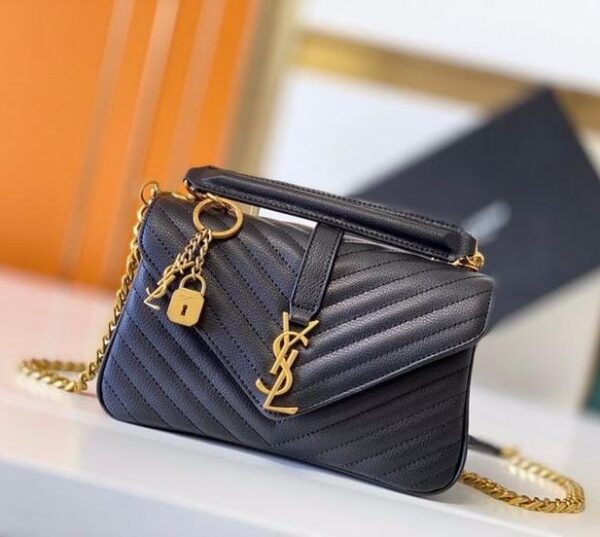 YSLL COLLEGE SHOULDER BAG - Image 8