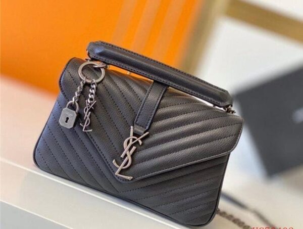 YSLL COLLEGE SHOULDER BAG - Image 7