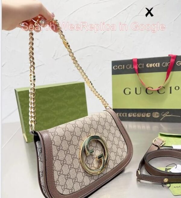 GUCCII OPHIDIA GG BIG LOGO HANDBAG - Image 4