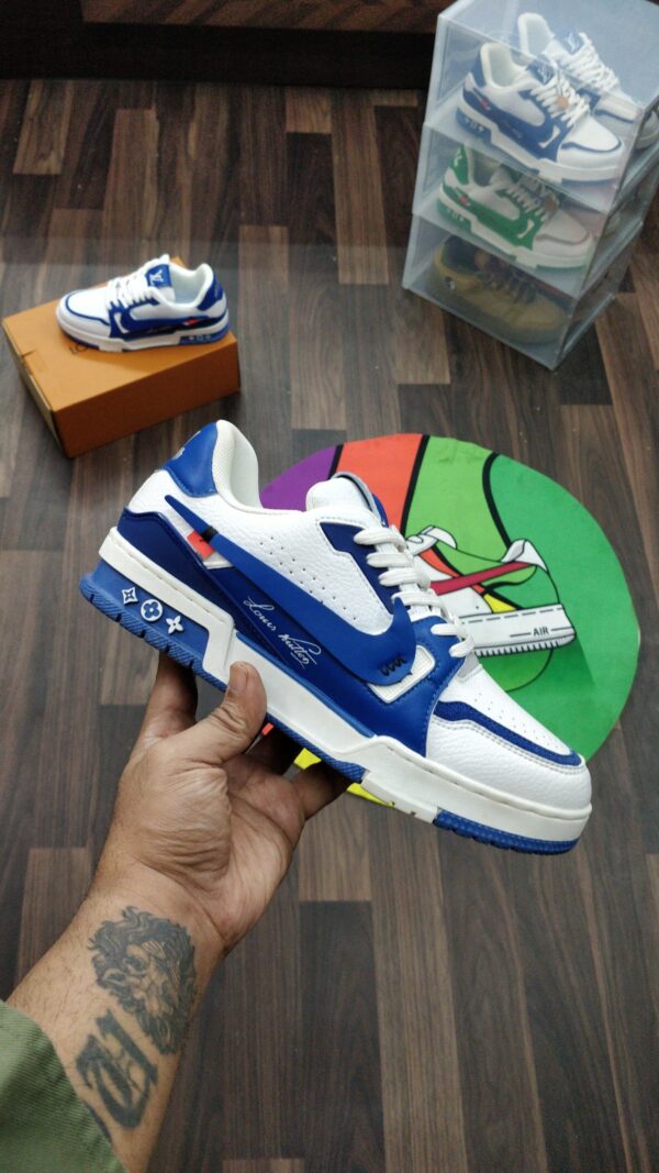 NIKEE X OFF WHITE X LOUIS VUITTON TRAINER - Image 4