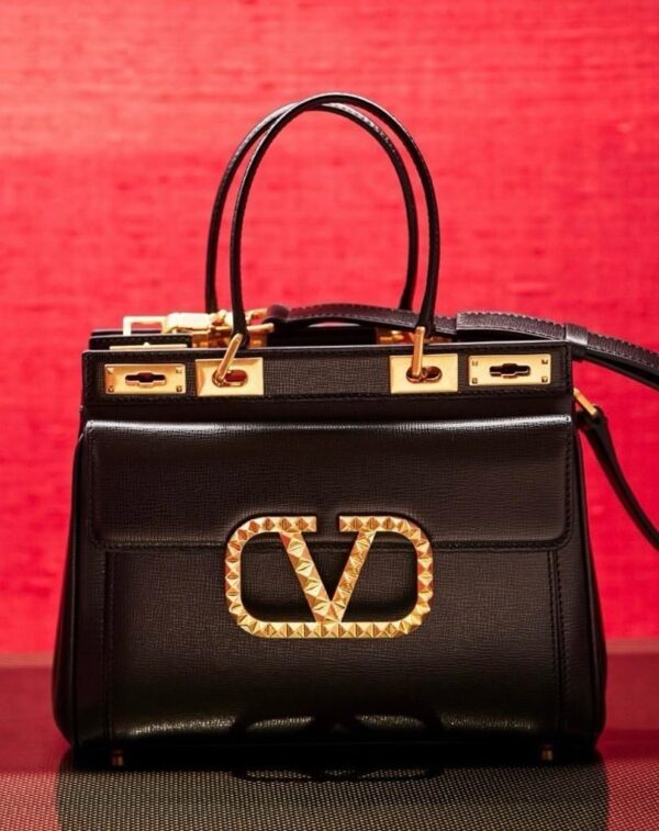 VALENTINOO GARAVANI ROCKSTUD ALCOVE HANDBAG - Image 3
