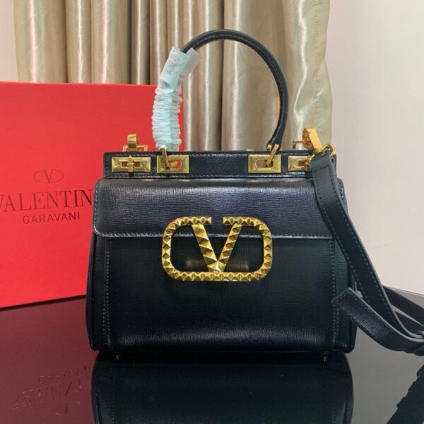 VALENTINOO GARAVANI ROCKSTUD ALCOVE HANDBAG - Image 5