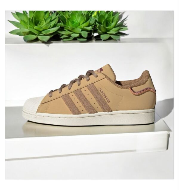 ADIDASS SUPERSTAR BROWN BEIGE