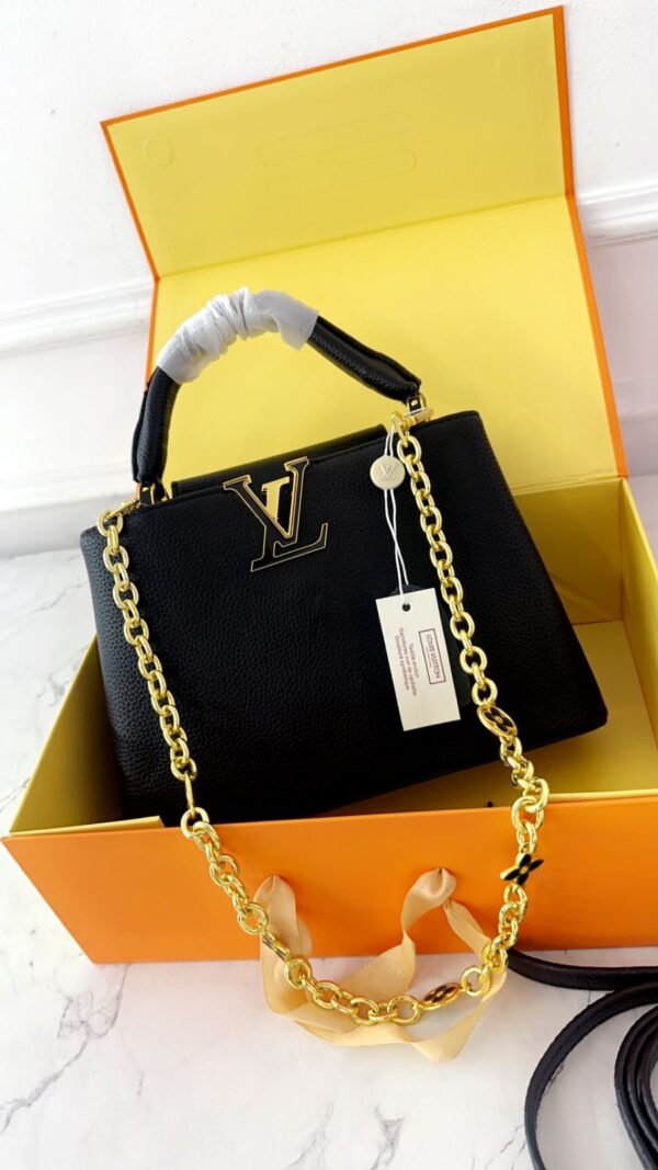 LOUISS VUITTON BB CAPUCINES SMALL HANDBAG