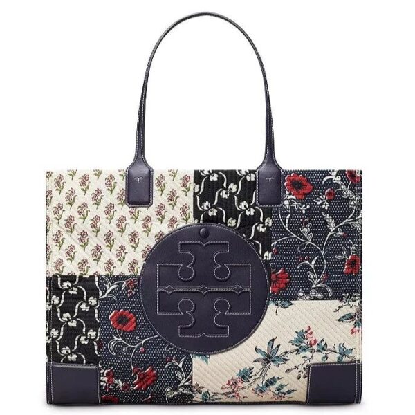 TORYY BURCH ELLA CANVAS PRINTED TOTE BAG - Image 6