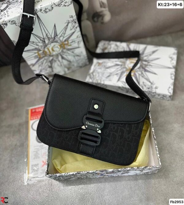 DIORR MINI CROSSBODY SADDLE BAG - Image 4