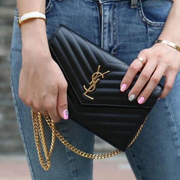 YSLL CASSANDRA EMBOSSED LEATHER SLING BAG - Image 7