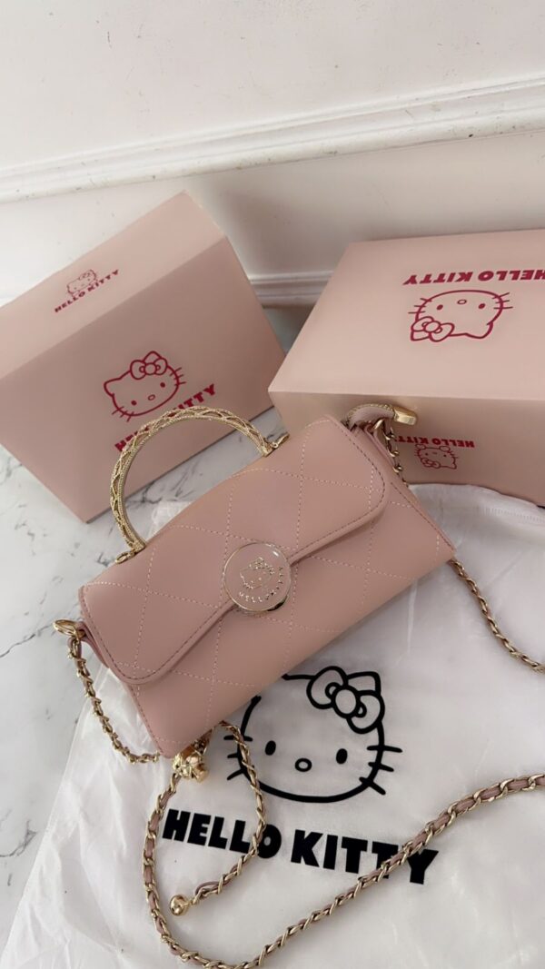 HELLO KITTYY TOP HANDLE SHOULDER BAG