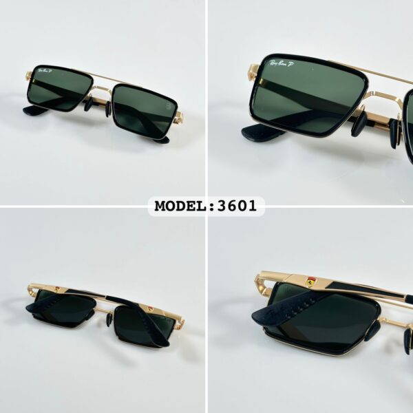 RAYBANN 3601 GOLD GREEN  - Image 3