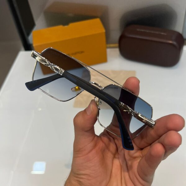LOUIS vuittonn Silver Blue LUXURY Shade - Image 3