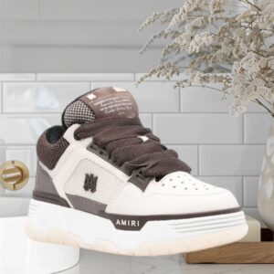 AMIRII LEGACY SNEAKERS WHITE BROWN