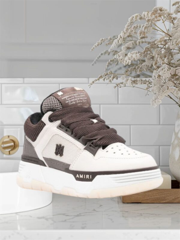 AMIRII LEGACY SNEAKERS WHITE BROWN