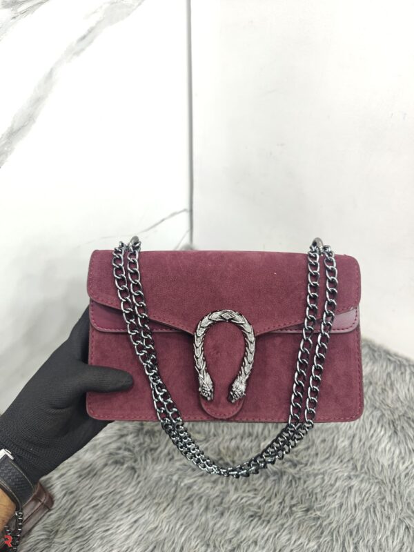 GUCCII VELVET DIONYSUS SHOULDER SLING BAG - Image 3