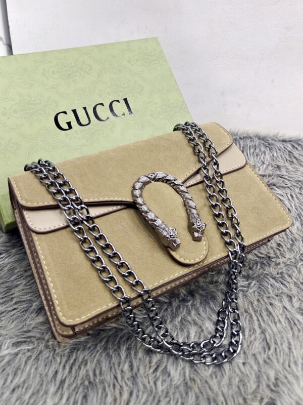 GUCCII VELVET DIONYSUS SHOULDER SLING BAG - Image 4