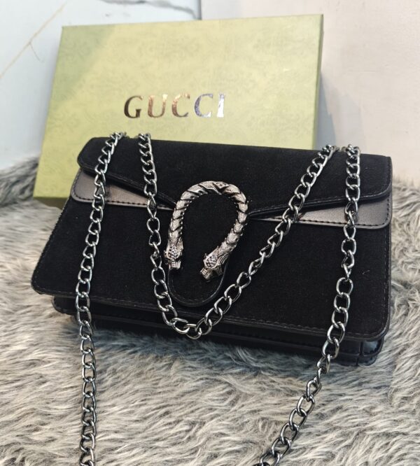 GUCCII VELVET DIONYSUS SHOULDER SLING BAG - Image 7