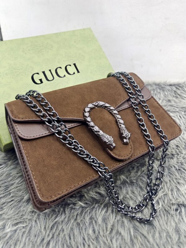 GUCCII VELVET DIONYSUS SHOULDER SLING BAG - Image 6