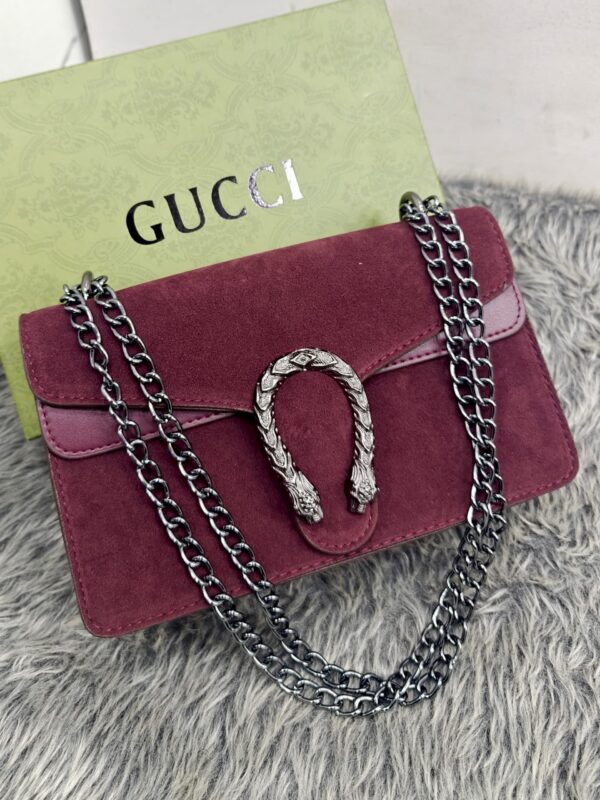 GUCCII VELVET DIONYSUS SHOULDER SLING BAG - Image 8