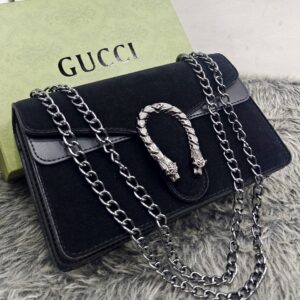 GUCCII VELVET DIONYSUS SHOULDER SLING BAG