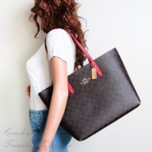 Coachh Signature City Tote Bag