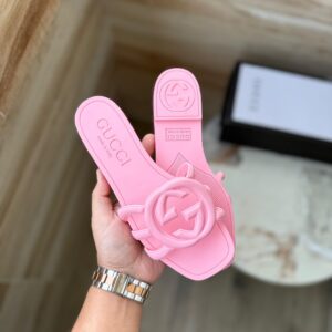 GUCCII-rubber flats 