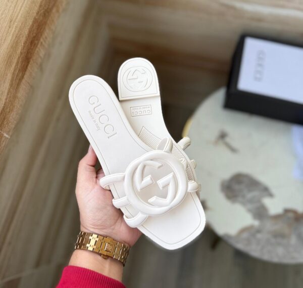 GUCCI-rubber flats  - Image 2