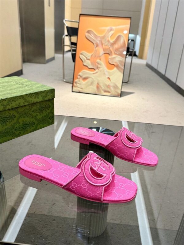 GUCCII GG CANVAS FLATS