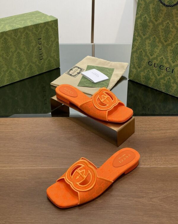 GUCCII GG CANVAS FLATS - Image 2