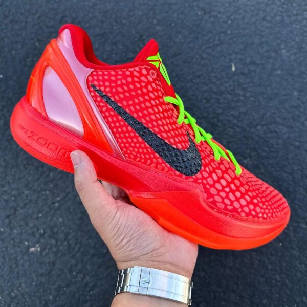 NIKEE KOBE PROTO 6 GRINCH RED  - Image 2