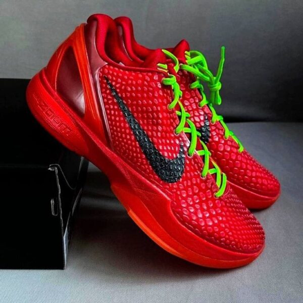 NIKEE KOBE PROTO 6 GRINCH RED  - Image 3