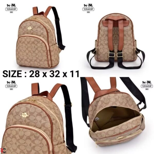 COACHH MEDIUM SIGNATURE BACKPACK - Image 2
