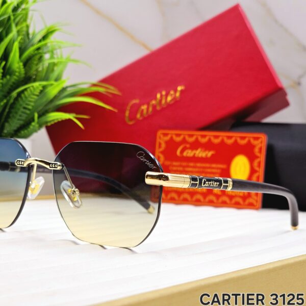CARTIERR RIMLESS NEW - Image 2