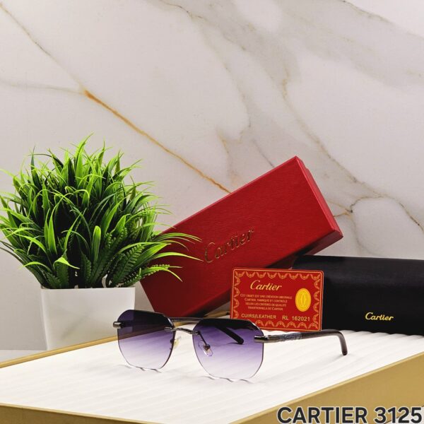 CARTIERR RIMLESS NEW - Image 3