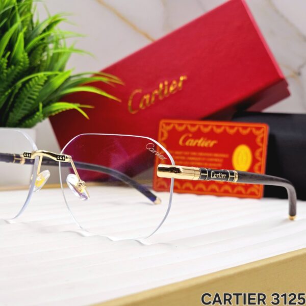 CARTIERR RIMLESS NEW - Image 6