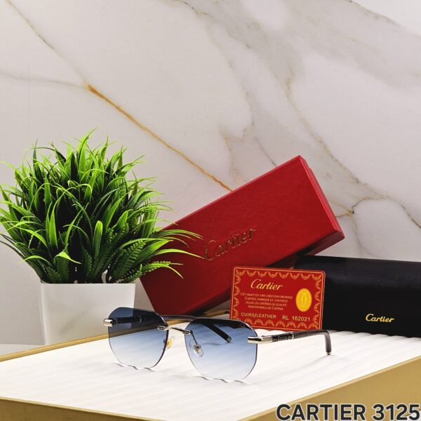 CARTIERR RIMLESS NEW - Image 7